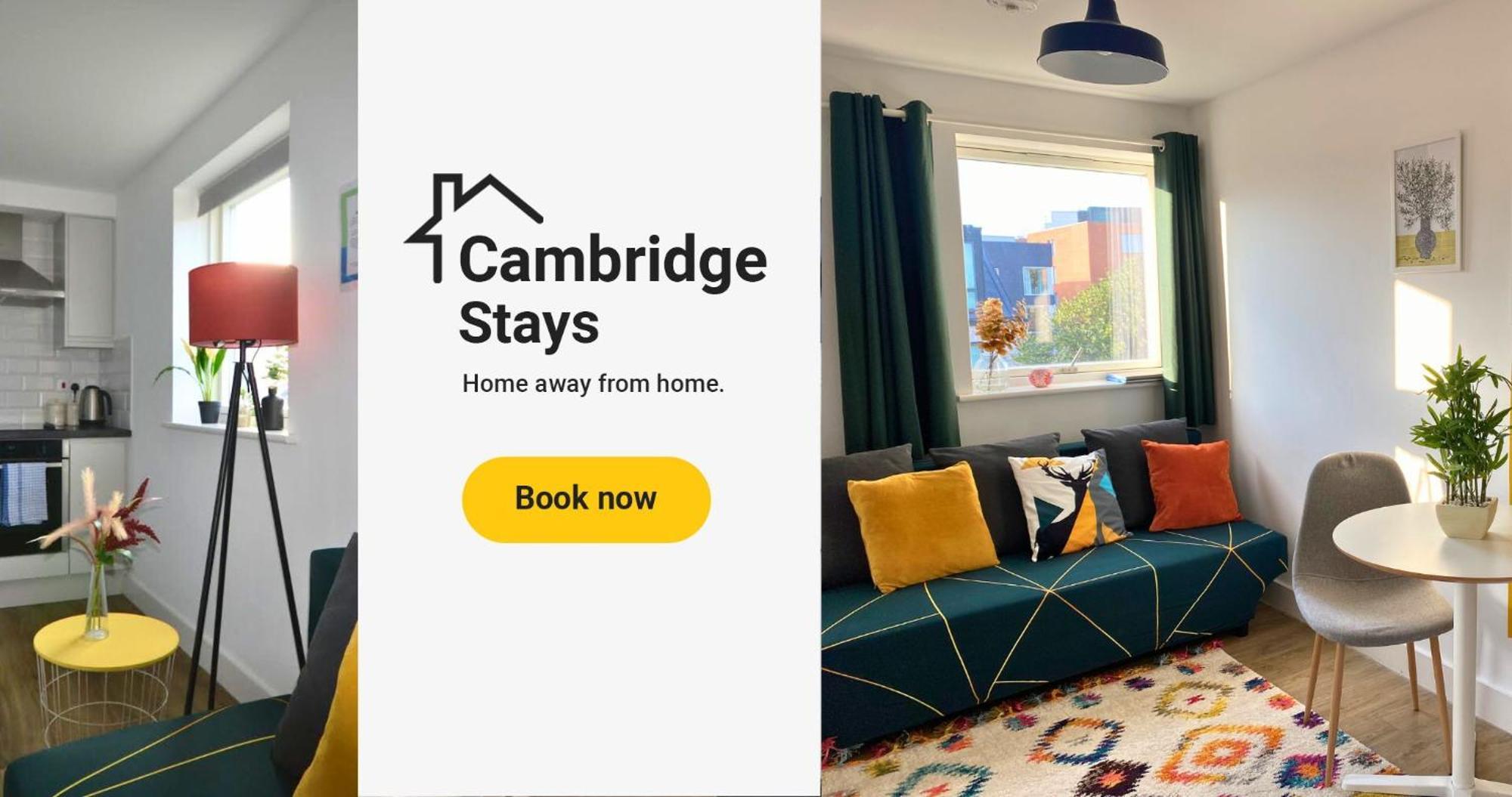 Cambridge Stays Central Apart Hotel 1Br Flats-Easy Walk To City Centre-Parking المظهر الخارجي الصورة