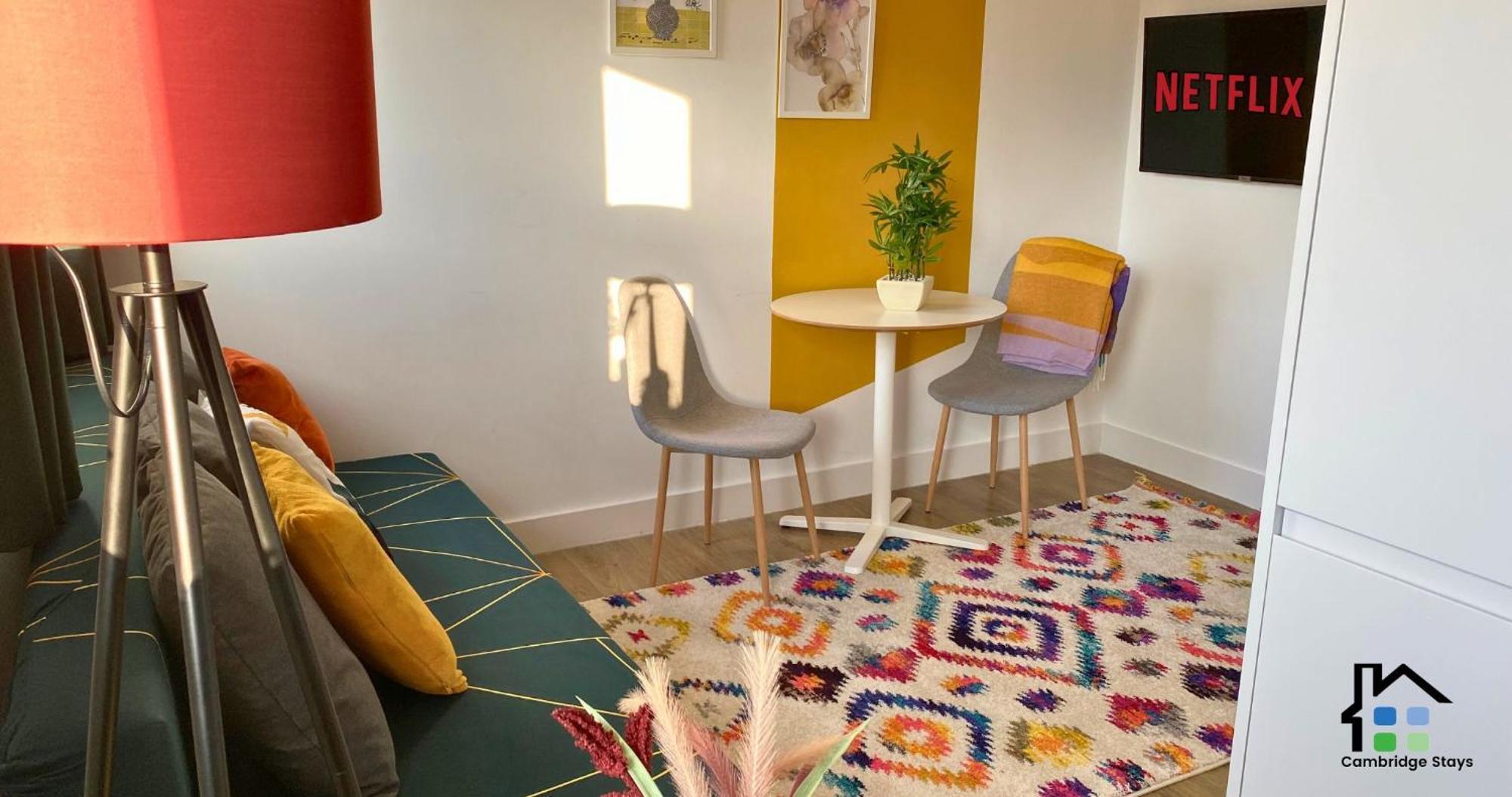 Cambridge Stays Central Apart Hotel 1Br Flats-Easy Walk To City Centre-Parking المظهر الخارجي الصورة