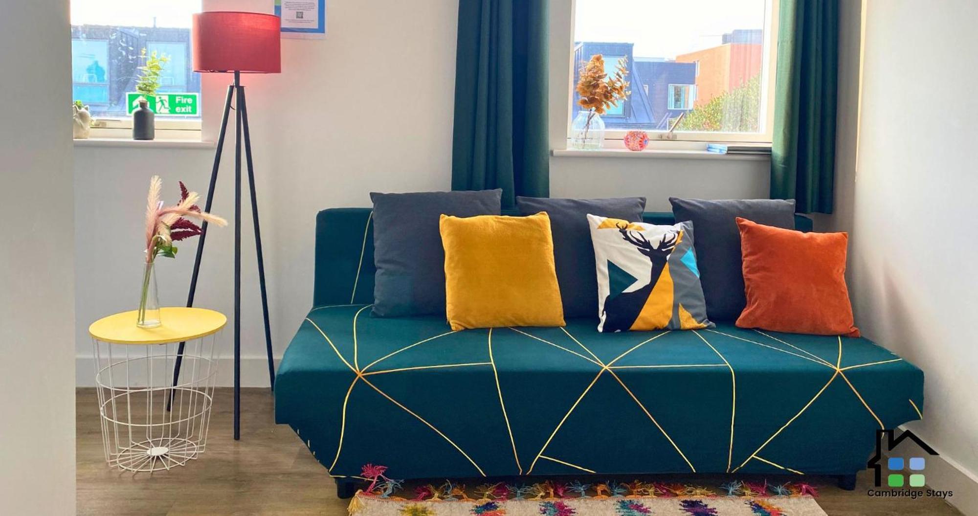 Cambridge Stays Central Apart Hotel 1Br Flats-Easy Walk To City Centre-Parking المظهر الخارجي الصورة