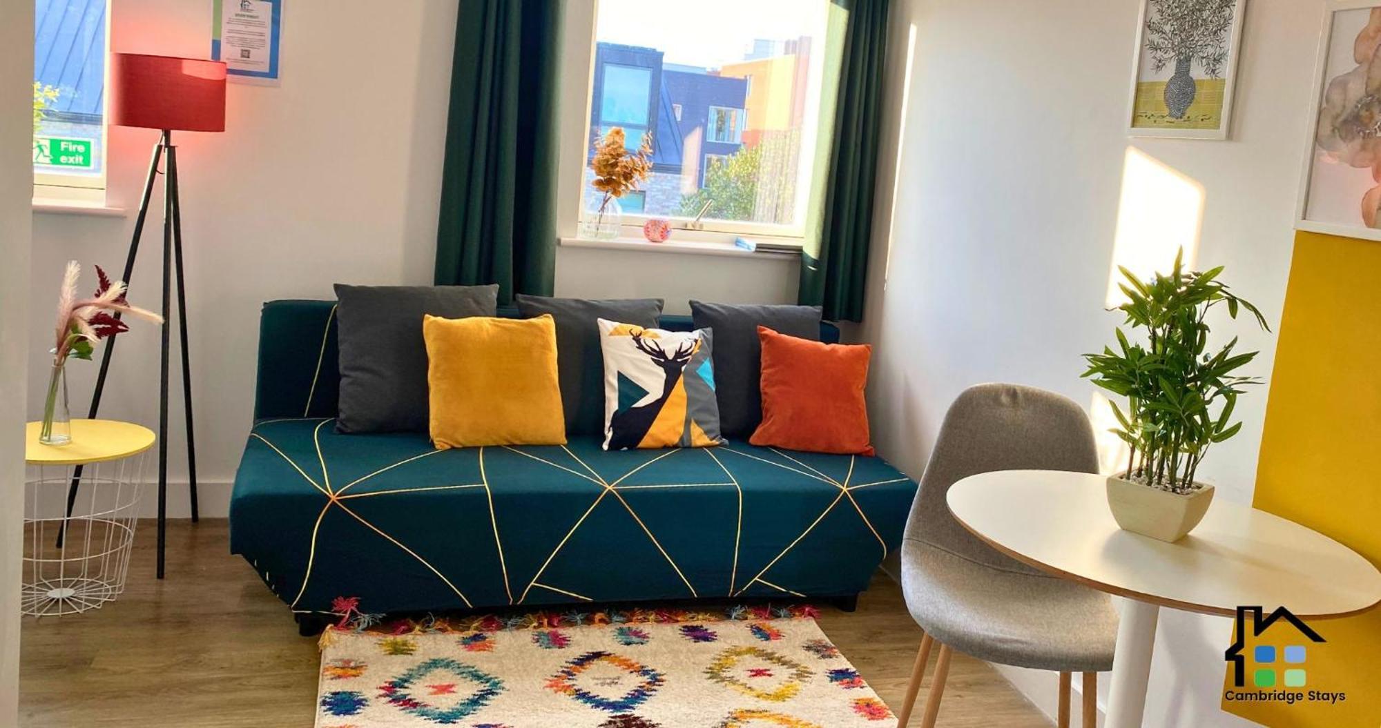 Cambridge Stays Central Apart Hotel 1Br Flats-Easy Walk To City Centre-Parking المظهر الخارجي الصورة
