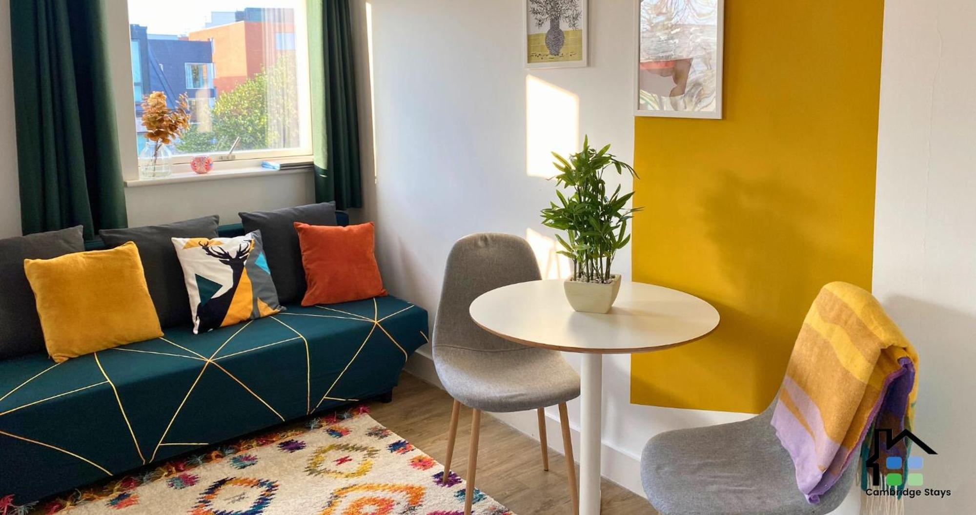 Cambridge Stays Central Apart Hotel 1Br Flats-Easy Walk To City Centre-Parking المظهر الخارجي الصورة