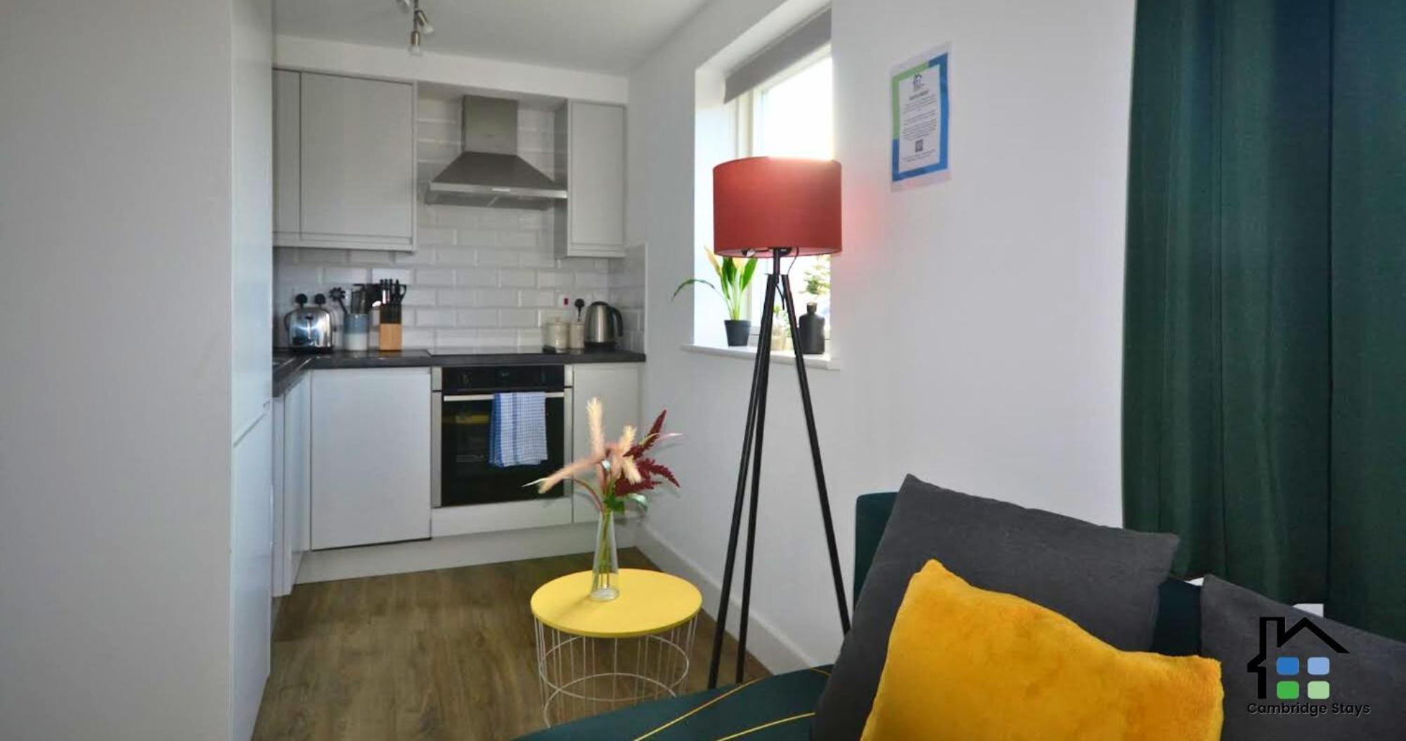 Cambridge Stays Central Apart Hotel 1Br Flats-Easy Walk To City Centre-Parking المظهر الخارجي الصورة