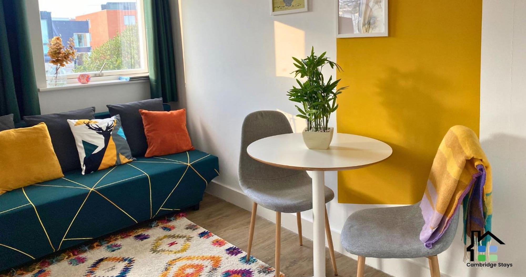 Cambridge Stays Central Apart Hotel 1Br Flats-Easy Walk To City Centre-Parking المظهر الخارجي الصورة